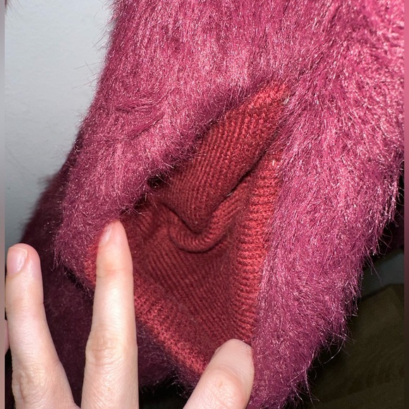 AKIRA Faux Fur Jacket/ Cardigan in size M/L - Picture 6 of 6